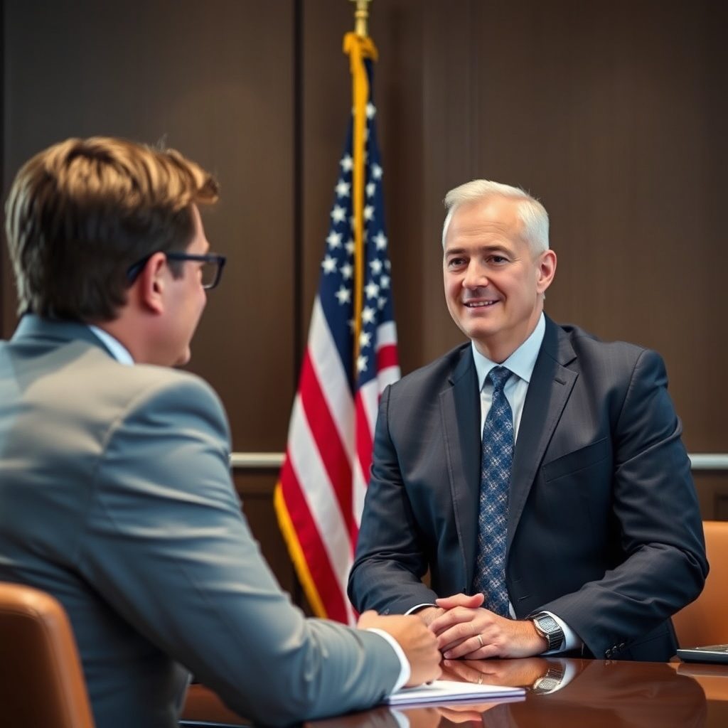 9802745a-d8e3-4b86-89e6-5bcceb84c88f_neuroflash-A_well-dressed_American_lawyer_with_a_US_flag_and__1757478853 Kontakt LLC-Gründer